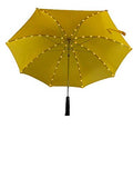 Rain Umbrella | LED UMBRELLA for Rain or Sun or Just for Fun | Quality Rain Umbrella for All Ages Boys/Girls/Adults |Great for Your Social Media Videos | Sun Wind Umbrella SJF Products (Yellow)