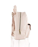 Betsey Johnson Women's Heart Lock Backpack Blush One Size