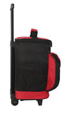 16" Cool Carry 2-Section Rolling Cooler with Thermal Insulation, Red Color Option