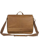 Kenneth Cole Reaction Come Bag Soon Leather 15.6" Messenger Laptop, Cognac One Size