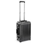 Zero Halliburton Classic Aluminum 2.0 - Carry-On 2 Wheel Luggage (BLACK)