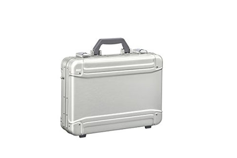 Zero Halliburton Geo Aluminum 3.0 Attaché-Small Computer Case Briefcase, Silver, One Size