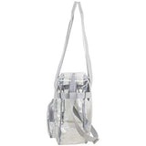 Eastsport Clear Stadium Approved Tote, Gray