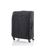 Samsonite Patrono Spinner Unisex Medium Black Polyester Luggage Bag 108105-2642