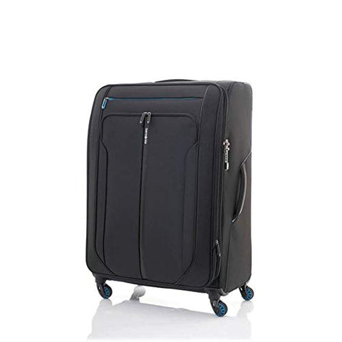 Samsonite Patrono Spinner Unisex Medium Black Polyester Luggage Bag 108105-2642