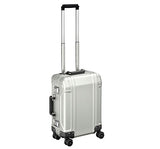 Zero Halliburton Geo Aluminum 2.0 Carry On 4-Wheel Spinner Silver
