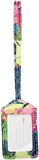 Vera Bradley Iconic Luggage Tag, Signature Cotton, Superbloom