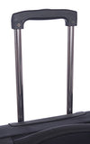 Renwick 24 Inch Softside Lightweight Luggage Spinner Suitcase Black