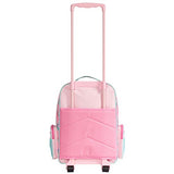 Stephen Joseph Kids Classic Rolling Luggage, Pink Unicorn, One Size