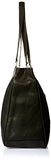 Piel Leather Large Shopping Bag, Black, One Size