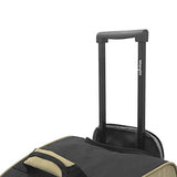 Wrangler Wesley Rolling Duffel Bag, Tannin, Large 30-Inch