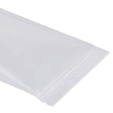 Doublelife 10 Pieces 20ml Clear Soft Flip Plastic Empty Tube Cosmetic Cream Lotion Shampoo Travel