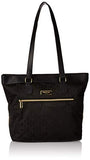 Kenneth Cole Reaction Women's New York Kc Street Jacquard 15" Laptop Tote Black One Size