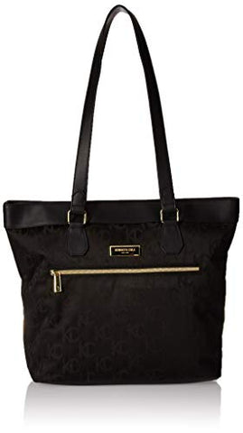 Kenneth Cole Reaction Women's New York Kc Street Jacquard 15" Laptop Tote Black One Size