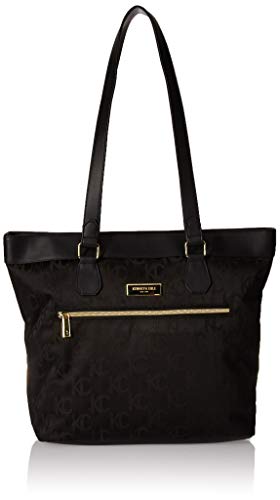 Kenneth Cole Reaction Women's New York Kc Street Jacquard 15" Laptop Tote Black One Size