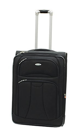 Westjet Navigator Lightweight Luggage Exp. Upright Pullman 26"-Black