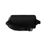 Jansport Waisted Fanny Pack - Black Ballistic Nylon - Adjustable