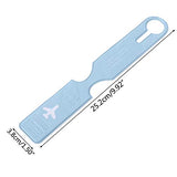 Carise PVC Travel Luggage Label Straps Suitcase ID Name Address Identify Tags Luggage Tags