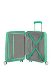 American Tourister - Soundbox Spinner Expandable, 55cm, 35,5/41 L - 2,6 KG, Green (Deep Mint)