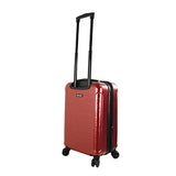 Mia Toro Italy Manta Hardside Spinner Luggage 3Pc Set, Burgundy