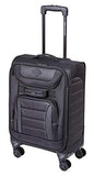Harley-Davidson 22" Onyx Quilted Carry-On Wheeled Luggage -Black 99223-BLK (22")