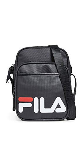 Fila Men's London Crossbody Pouch, Black, One Size