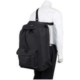 Kenneth Cole Reaction Polyester 2-Wheel Urban Shopping Cart with Removable Shopping Bag, Black