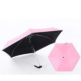 AutumnFall Fashion Mini Umbrella Compact Folding Travel Parasol Super Light Portable Small