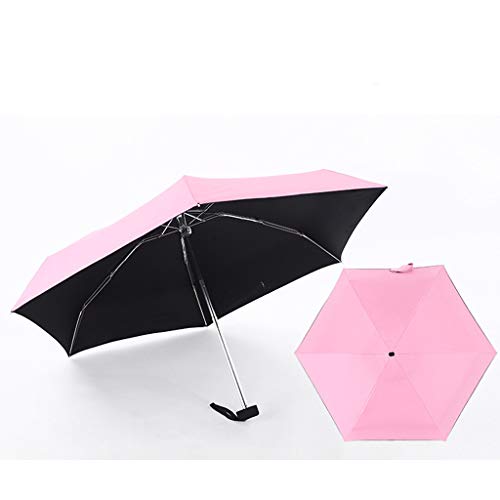 AutumnFall Fashion Mini Umbrella Compact Folding Travel Parasol Super Light Portable Small