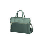 Samsonite Karissa Biz Business Messenger Bag One Size Gunmetal Green