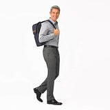 Briggs & Riley Kinzie Street Slim Expandable Backpack, Navy, One Size