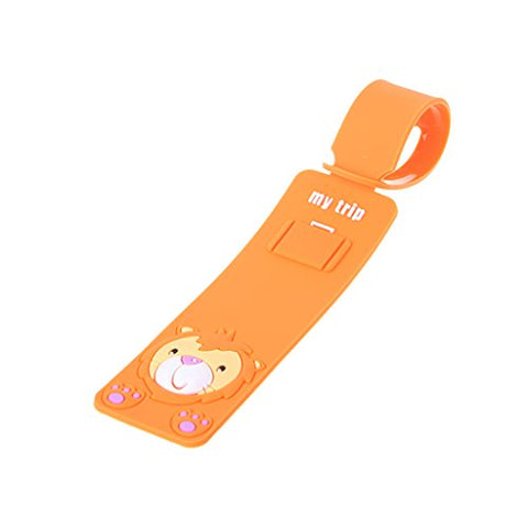 Carise Cartoon Silicone Travel Luggage Tags Baggage Suitcase Bag Labels Name Address