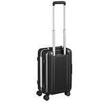 Zero Halliburton Classic Polycarbonate 2.0 19” Carry on 4-Wheel Spinner ZRF219 (BLACK)