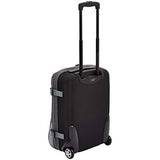 Amazon Basics Rolling Travel Duffel Bag Luggage with Wheels, Small, Grey
