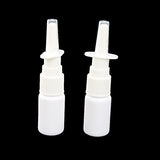 Baoblaze 10ml 15ml 20ml 30ml Refillable Empty Plastic Nasal Fine Mist Spray Bottle Vials Pump