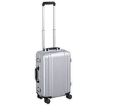 Zero Halliburton Classic Polycarbonate 2.0 19” Carry on 4-Wheel Spinner ZRF219 (SILVER)