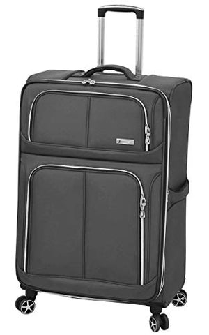 London Fog Northwood 28" Expandable Spinner, Dark Grey