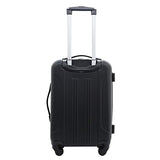 Travelers Club Sky+ Luggage Set, Black, 5 Piece
