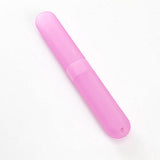 Ultnice 4Pcs Toothbrush Case Toothbrush Cover Plastic Holder For Traveling (Mixed Color)