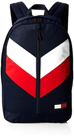 Tommy Hilfiger Backpack Chevron, Men’s Backpack, Blue (Corporate), 16x46x30 cm (B x H T)