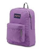 JanSport SuperBreak Backpack - Lightweight School Pack, Vivid Lilac