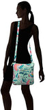 Vera Bradley Iconic Hipster, Signature Cotton, Mint Flowers