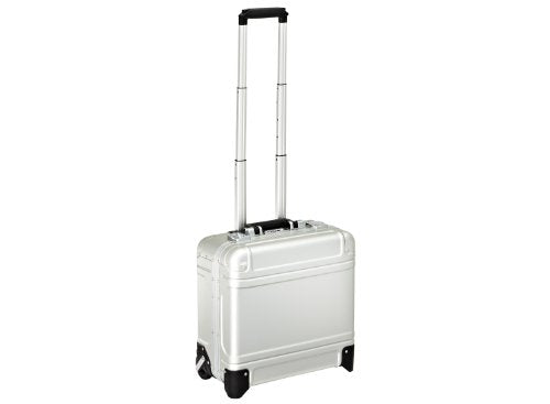 Zero Halliburton Geo Aluminum Wheeled Business Case, Silver, One Size