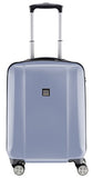 Titan Xenon Polycarbonate Hard Spinner Luggage - German Designed (Small, Bluestone)