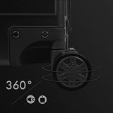 Travelking All Aluminum Carry On Luggage with TSA Locks Metal Hard Shell Spinner Suitcase (New Arrival Black, 20 Inch)