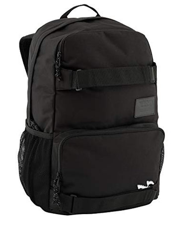 Burton Treble Yell Backpack, True Black, Laptop, Skate, School Bag