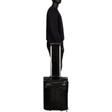 Mancini Leather Goods Signature Overnight 15.6" Laptop/Tablet Wheeled Briefcase