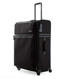 Calvin Klein Parker Softside Expandable Spinner Luggage with TSA Lock, Black, 29 Inch