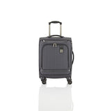 Titan Ceo Executive 4 Wheel Spinner Business Case Luggage Woven Twill Design (Small)
