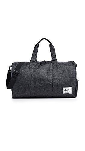 Herschel Novel Duffel Bag, Black Crosshatch, Classic 42.5L